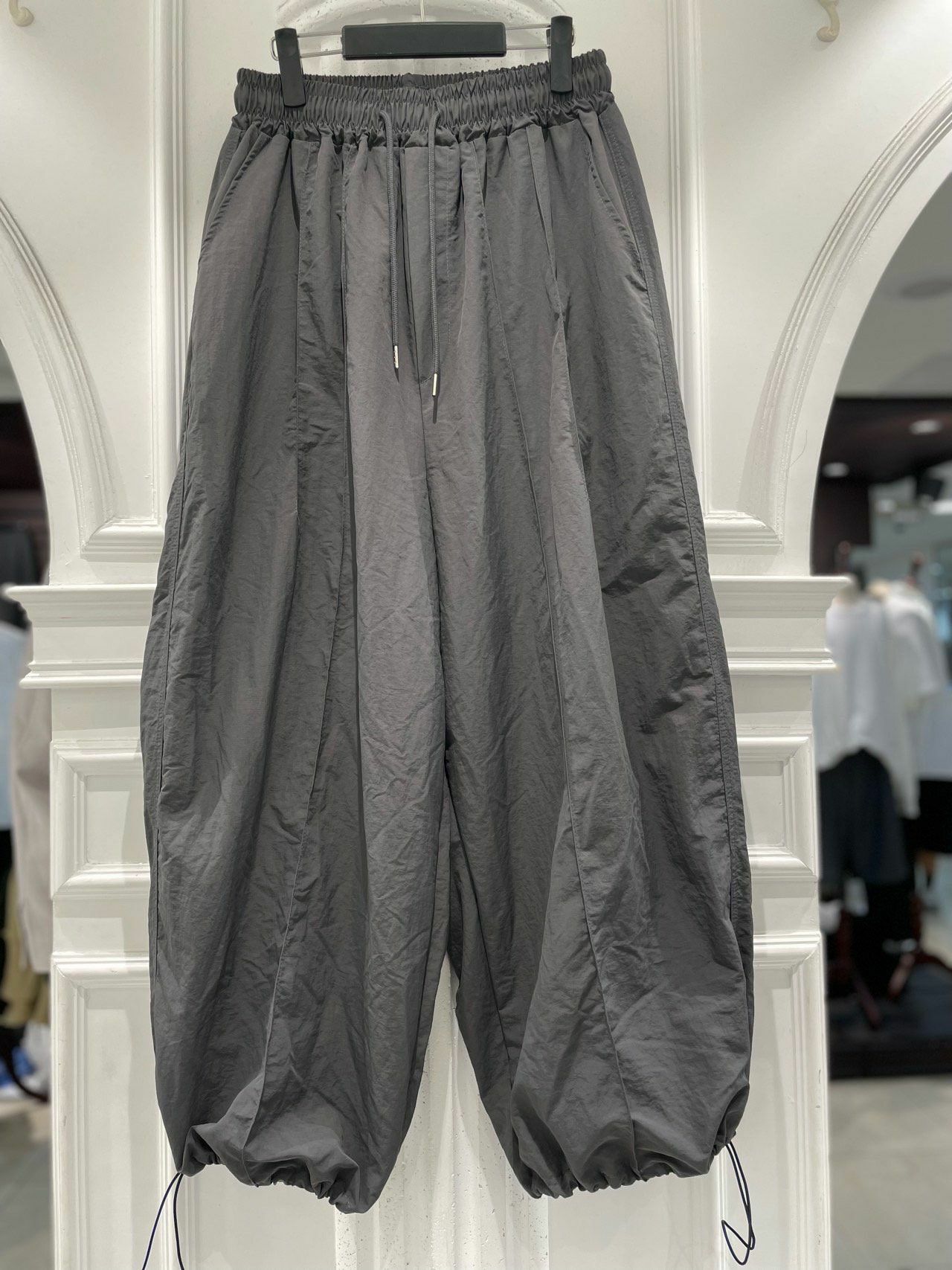 淨色可束腳鬆身褲 alife-008P