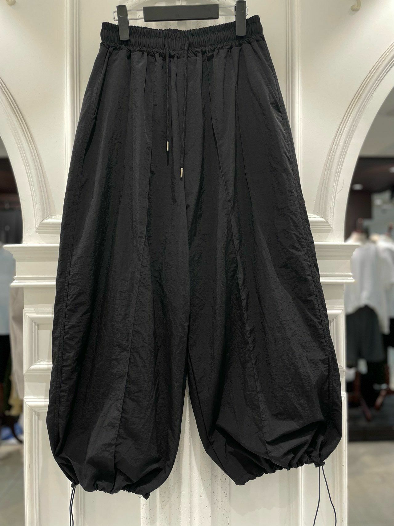 淨色可束腳鬆身褲 alife-008P