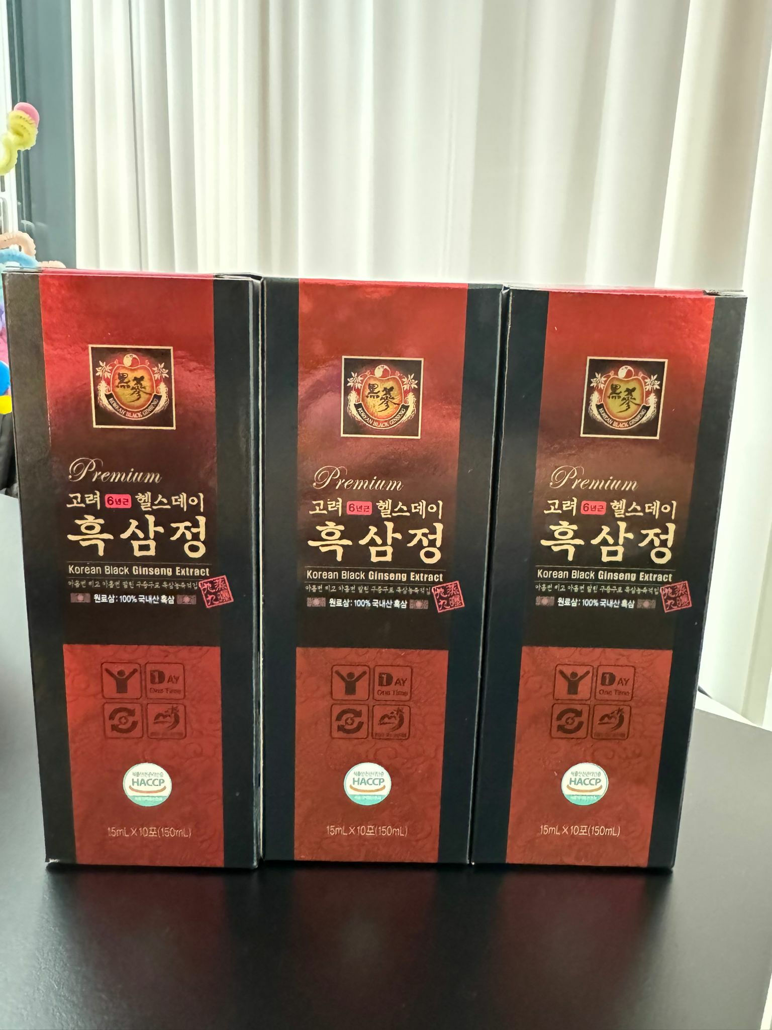 【現貨】KR092805 6年根黑蔘精 九精九曝 premium (1套10條-15ml裝) - 買二送一（一口價$359）