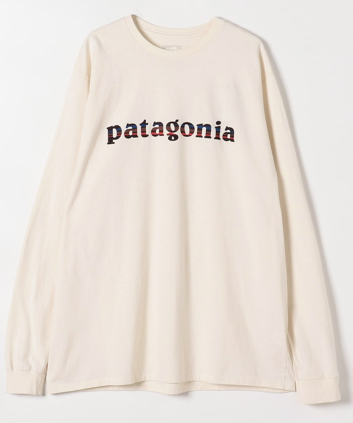 Patagonia 73 Text Logo Responsibili Tee 長袖