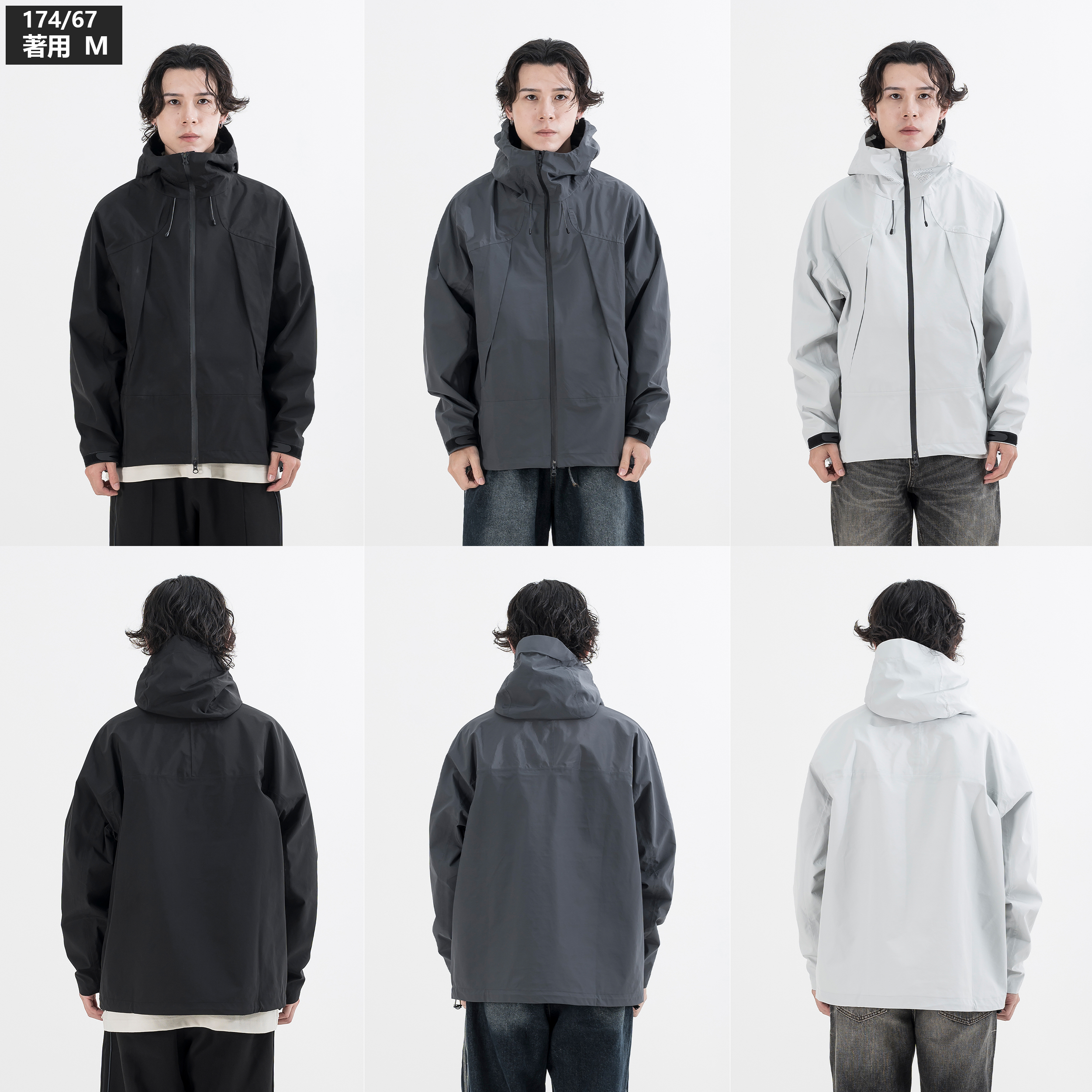 Waterproof Zip Jacket 防潑水 大口袋 機能外套 [P-406]