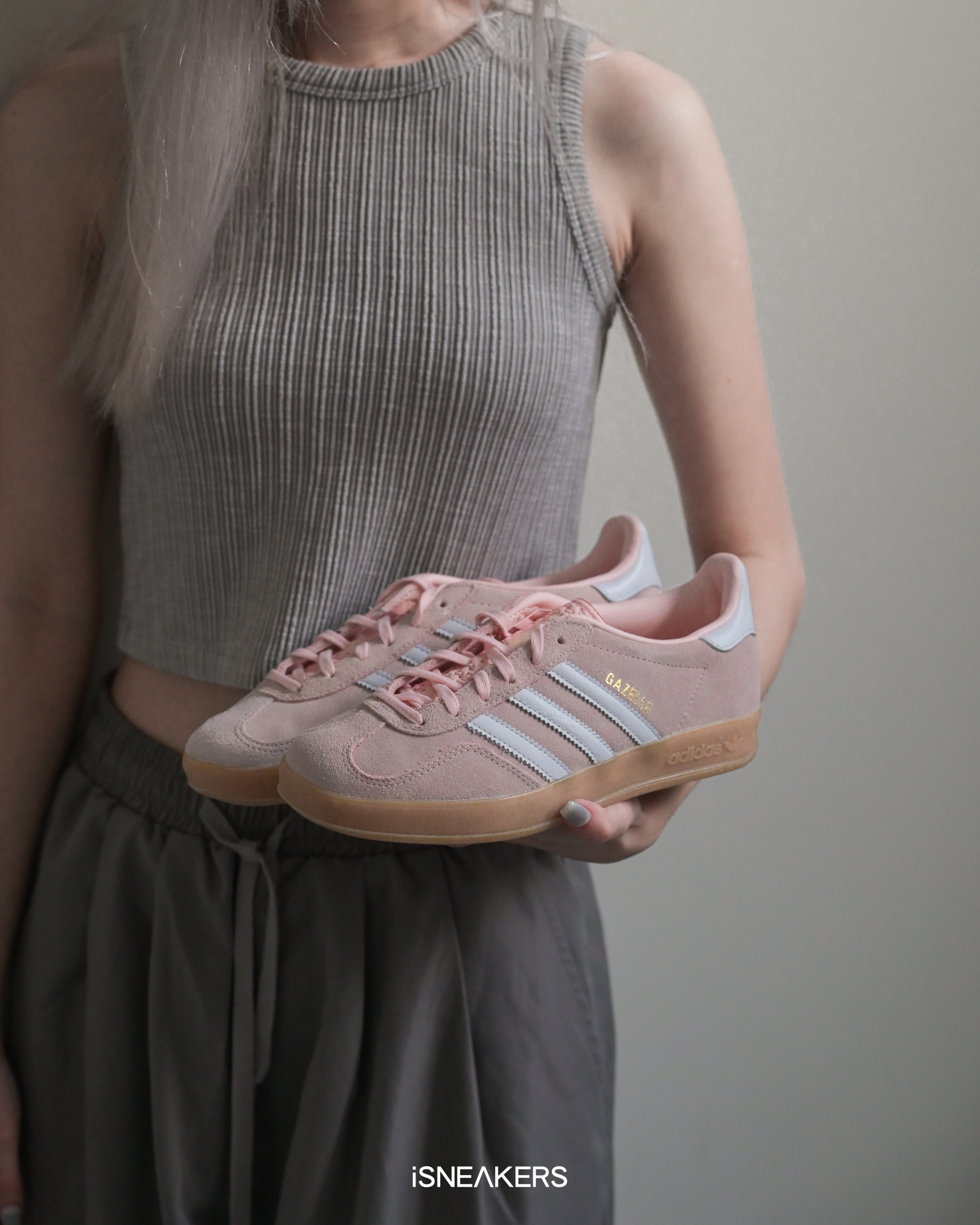 ★adidas★ Gazelle Indoor Sepia Pink IH5484 Adidas Gazelle Indoor 'Sandy Pink Gum' IH5484 – ZOSON