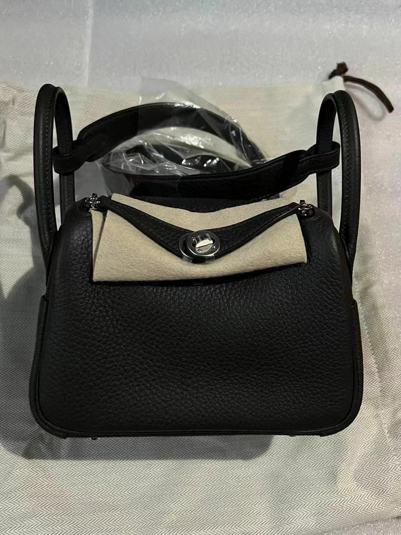 Lindy mini O0 dark bronze ck tc W (二代:肩帶長92cm)