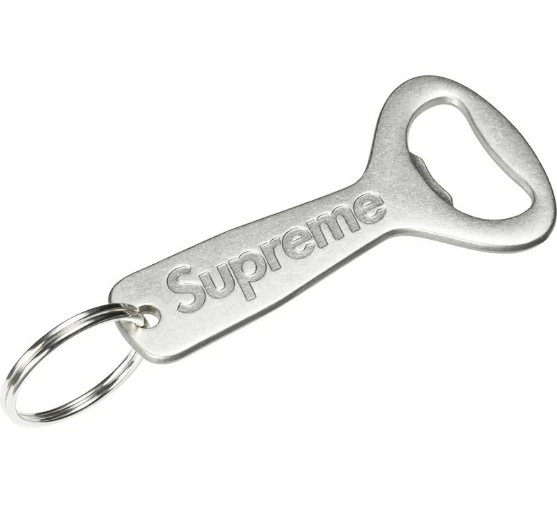 [現貨] SUPREME FW24 Bottle Opener Keychain | Silver
