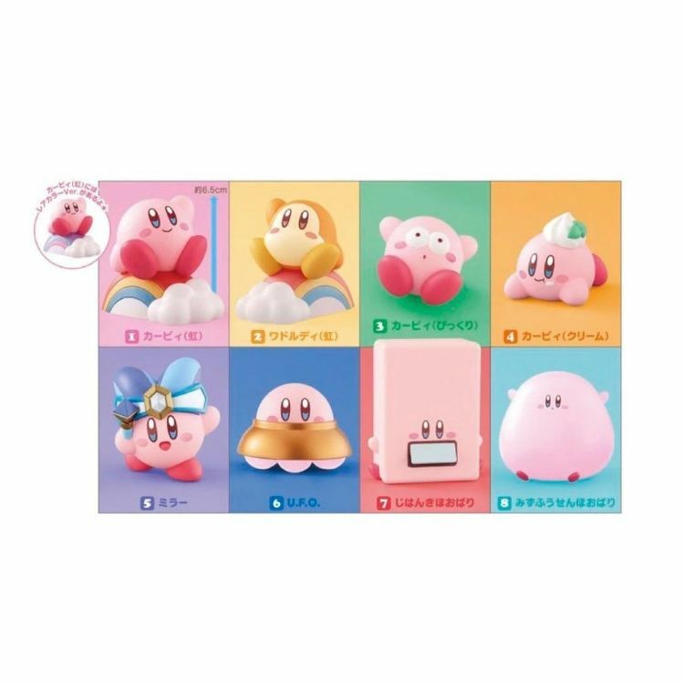 BANDAI 星之卡比好朋友P4 (第一彈)  Kirby Friends 4 軟膠公仔 盒玩 食玩 盲盒 (全8款)