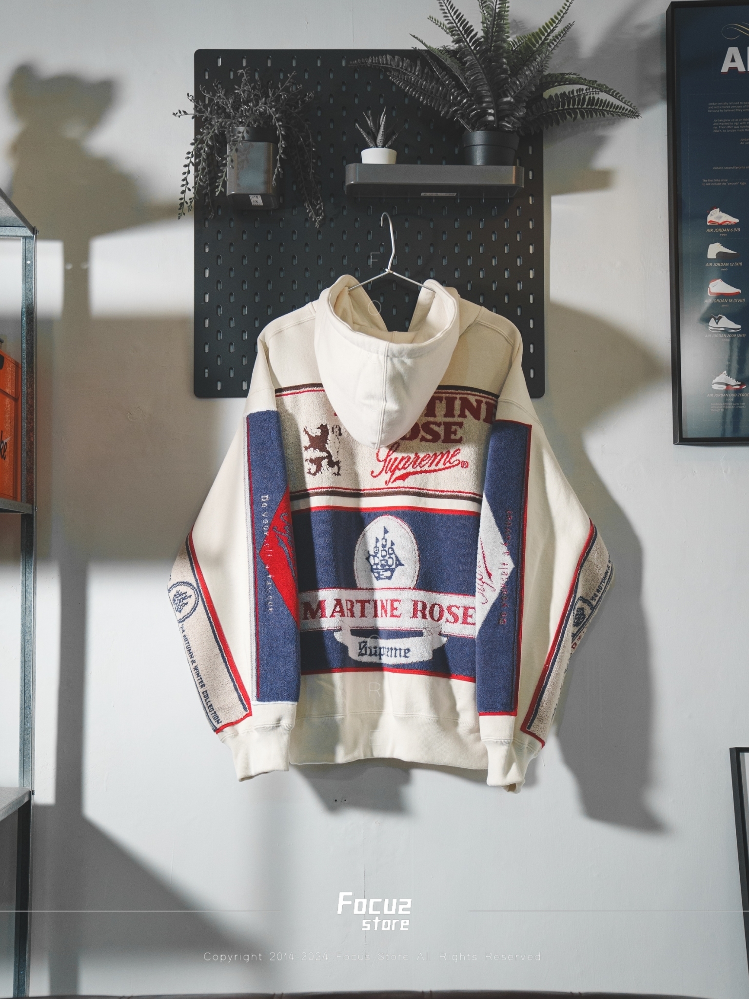 Focus Store】預購Supreme x Martine Rose Towel Zip Up Hoo
