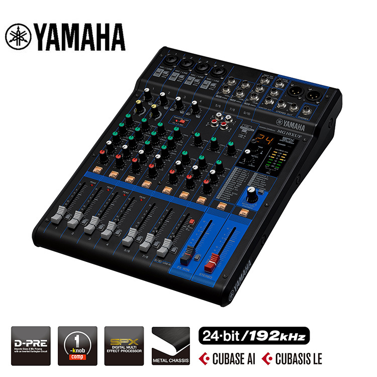 YAMAHA MG10XUF 10軌 混音器