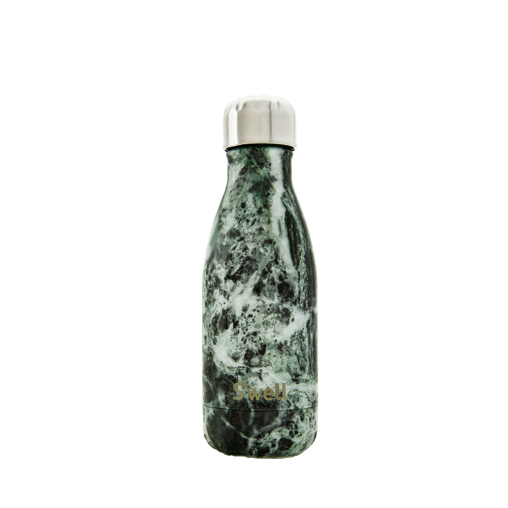 S'well Elements-Baltic Green Marble-9oz-美國時尚不鏽鋼保冷.保溫瓶(260ml)