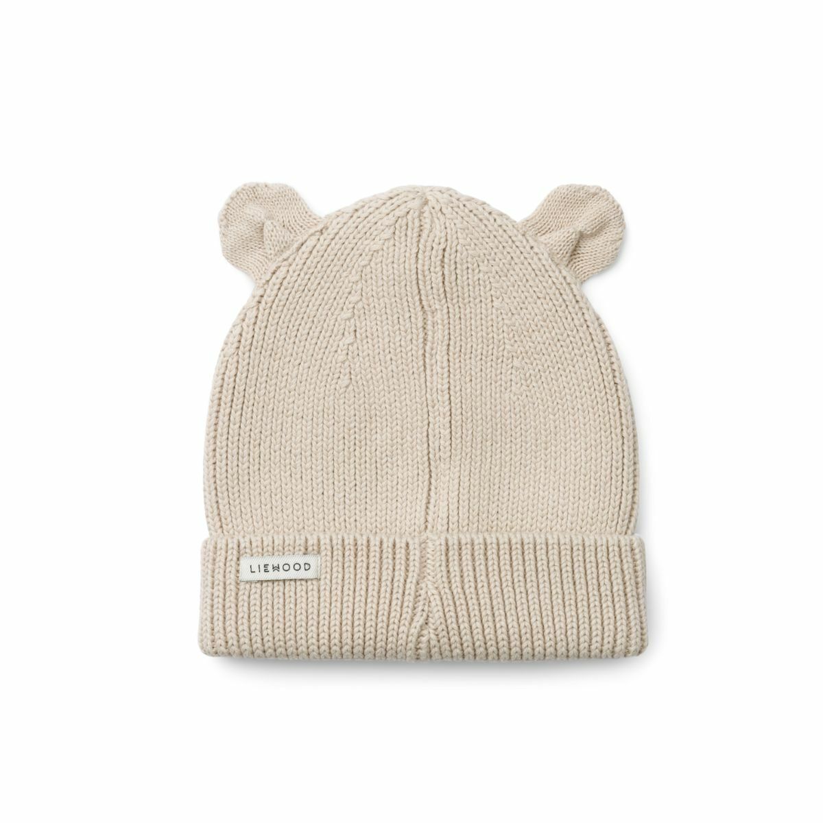 〖 Liewood 〗米白熊熊針織帽