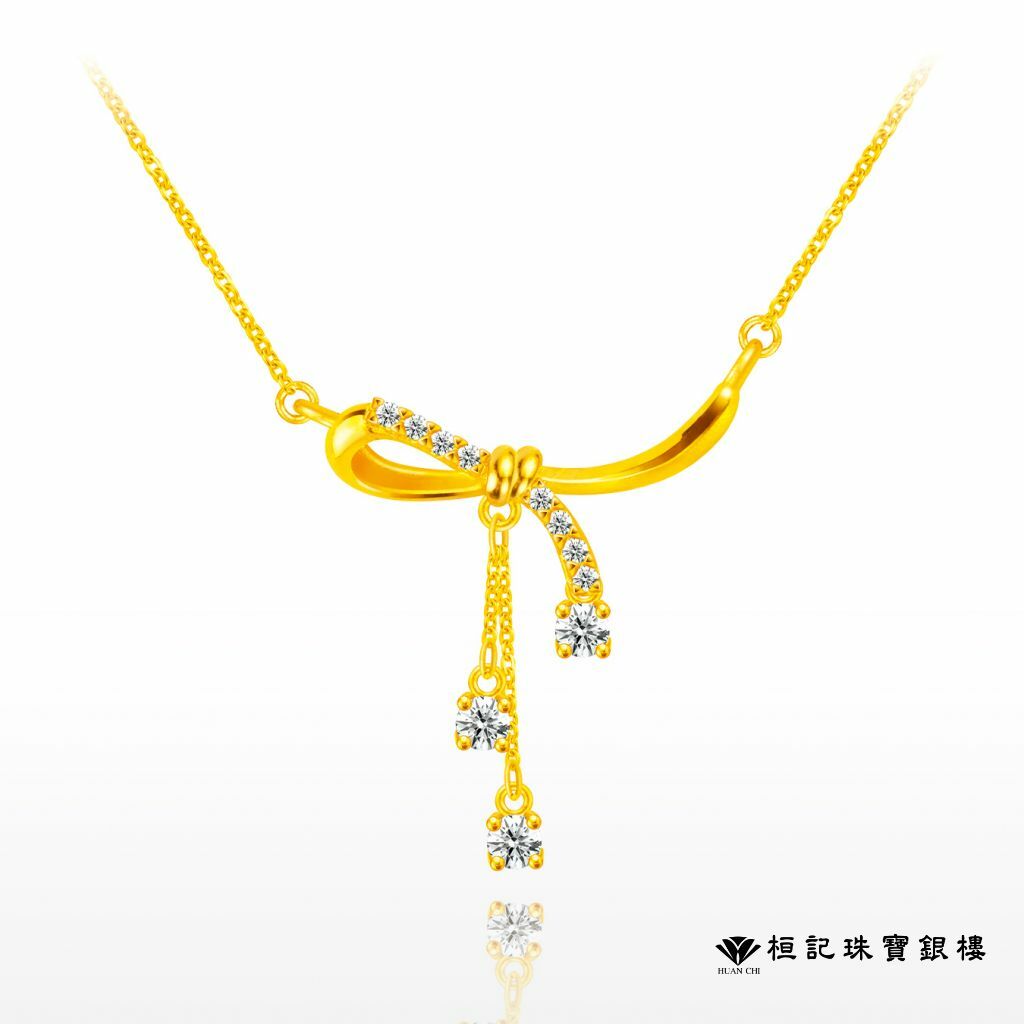 閃耀結伴 黃金項鍊