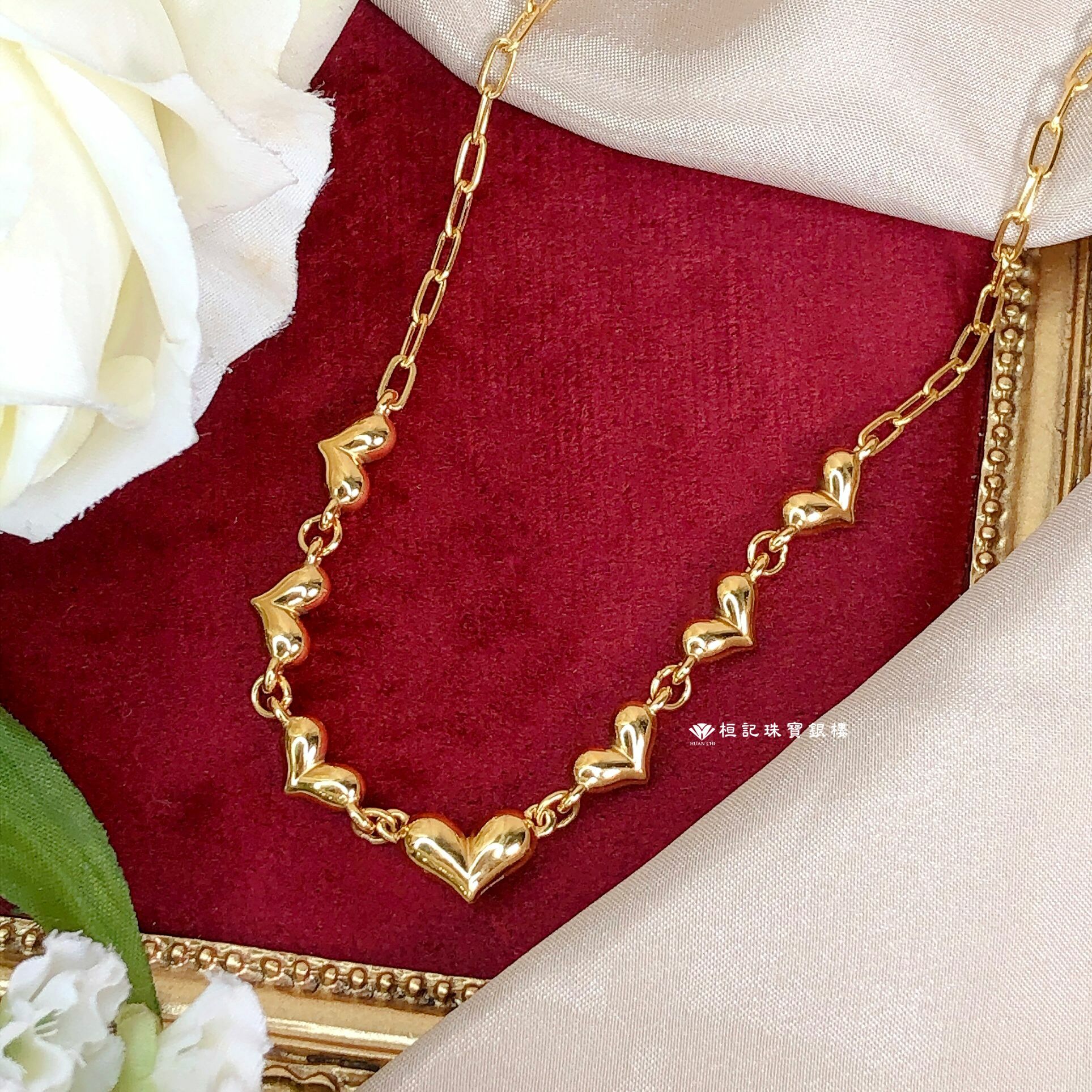 愛意滿滿 黃金項鍊