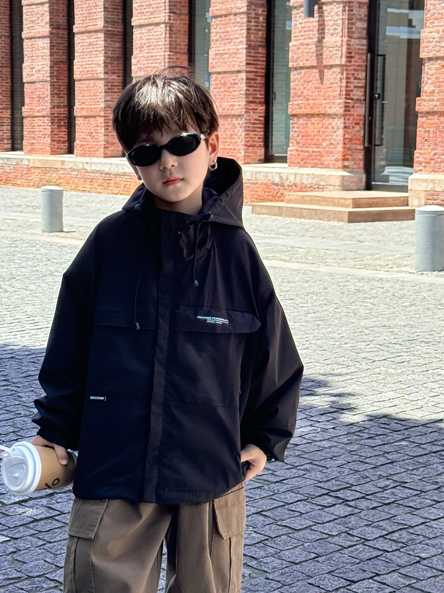 時髦工裝防水防風外套