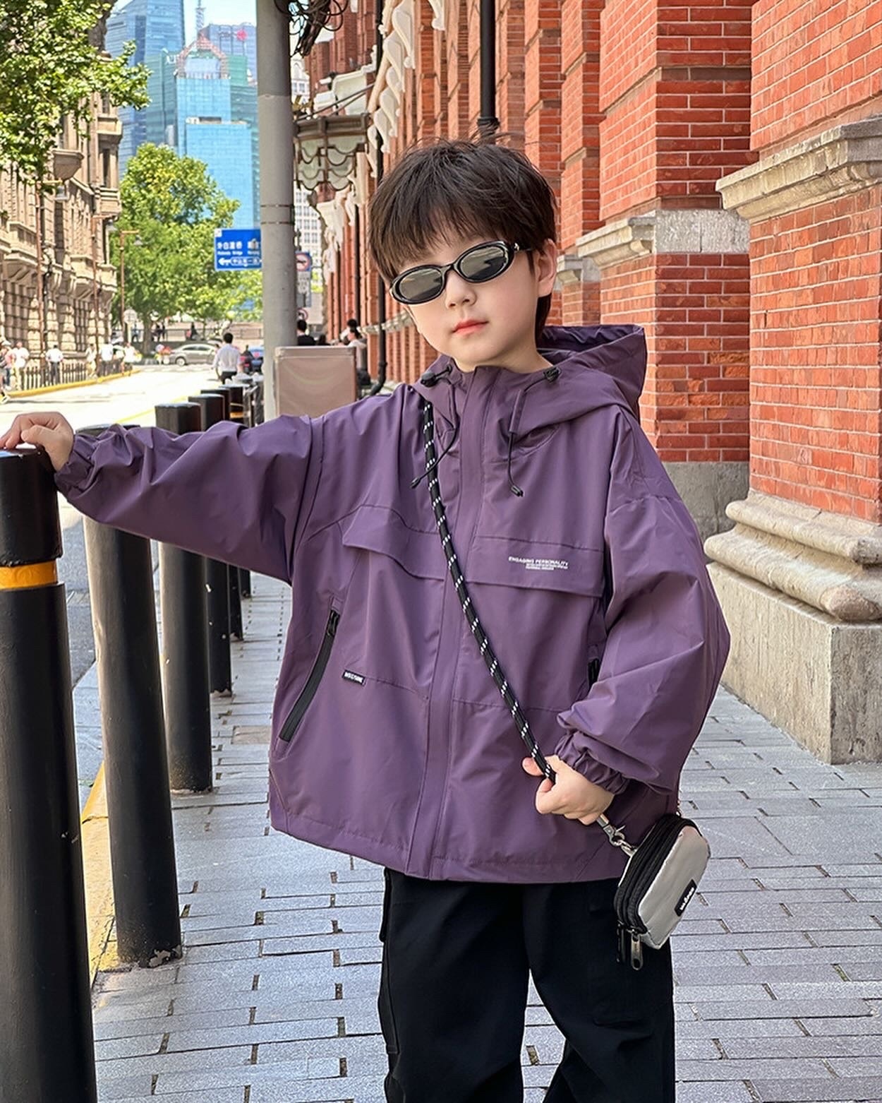 時髦工裝防水防風外套