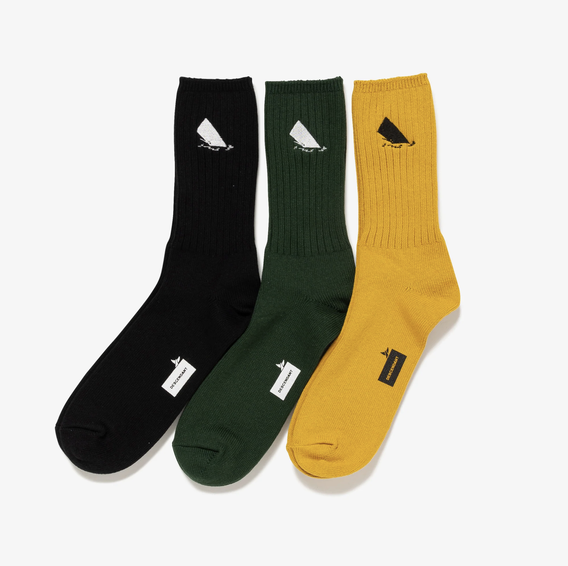 [現貨] DESCENDANT FW24 SPYHOP SOX | (Black / Green)