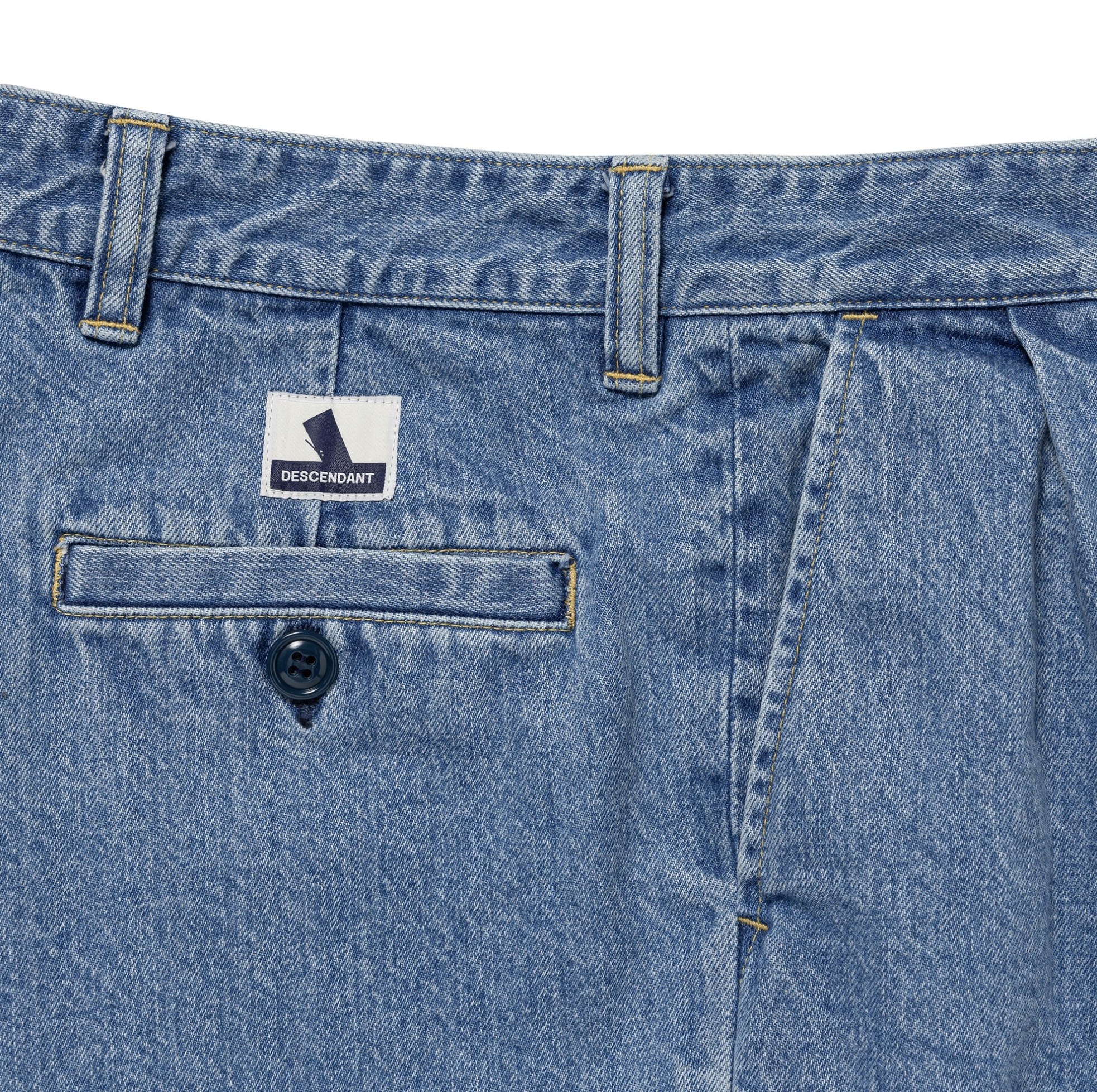 DESCENDANT FW24 DC-3 DENIM TROUSERS | Indigo