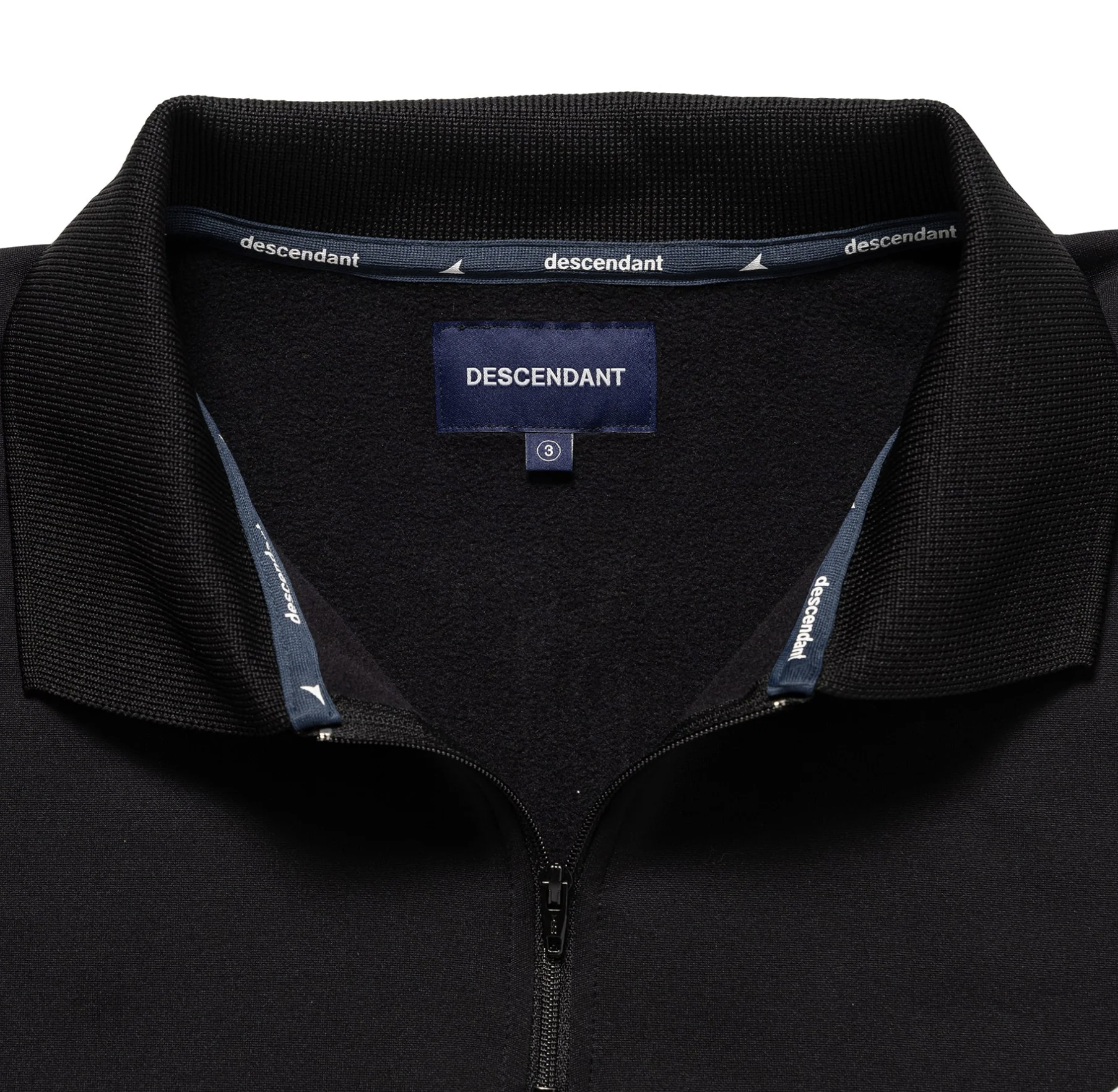DESCENDANT FW24 CETUS POLO JERSEY | Black
