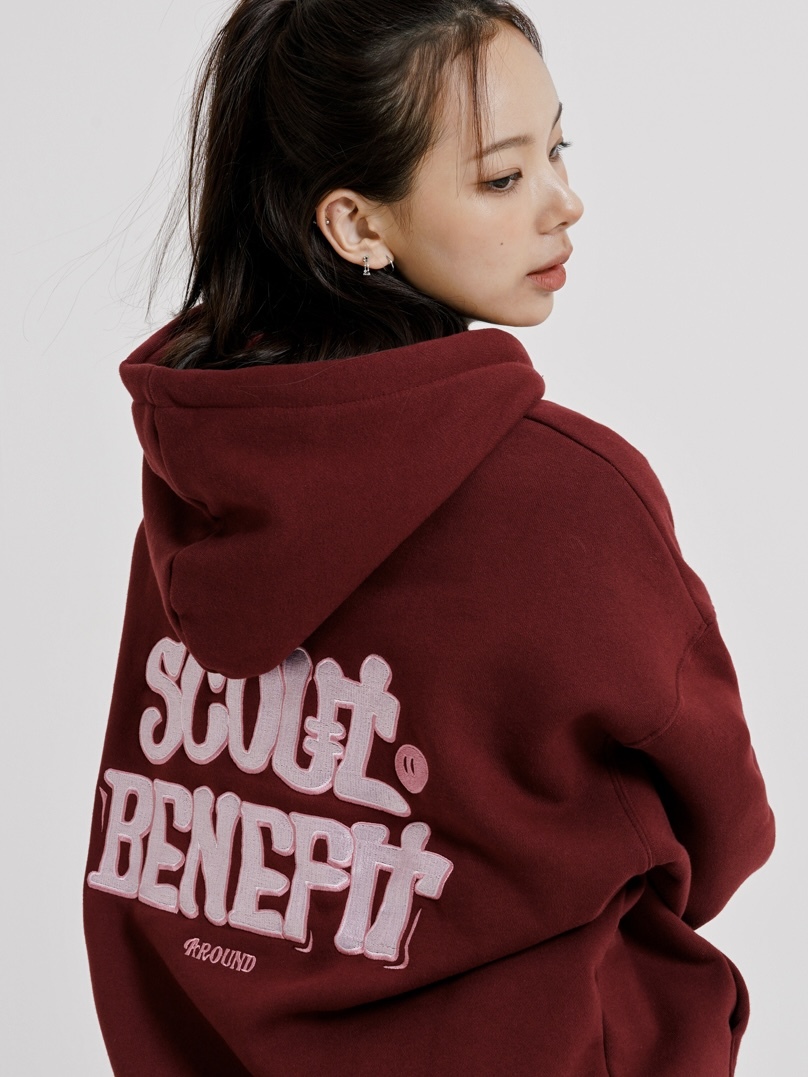 <預購> 韓國PUNCHLINE 電繡偵查兵🫡刷毛帽T#帽踢