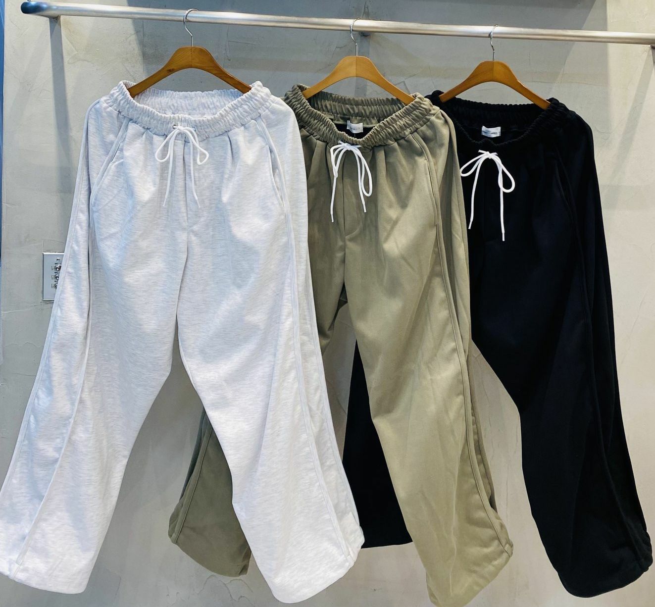 棉質可束腳鬆身褲 UNSTANDARD-090P