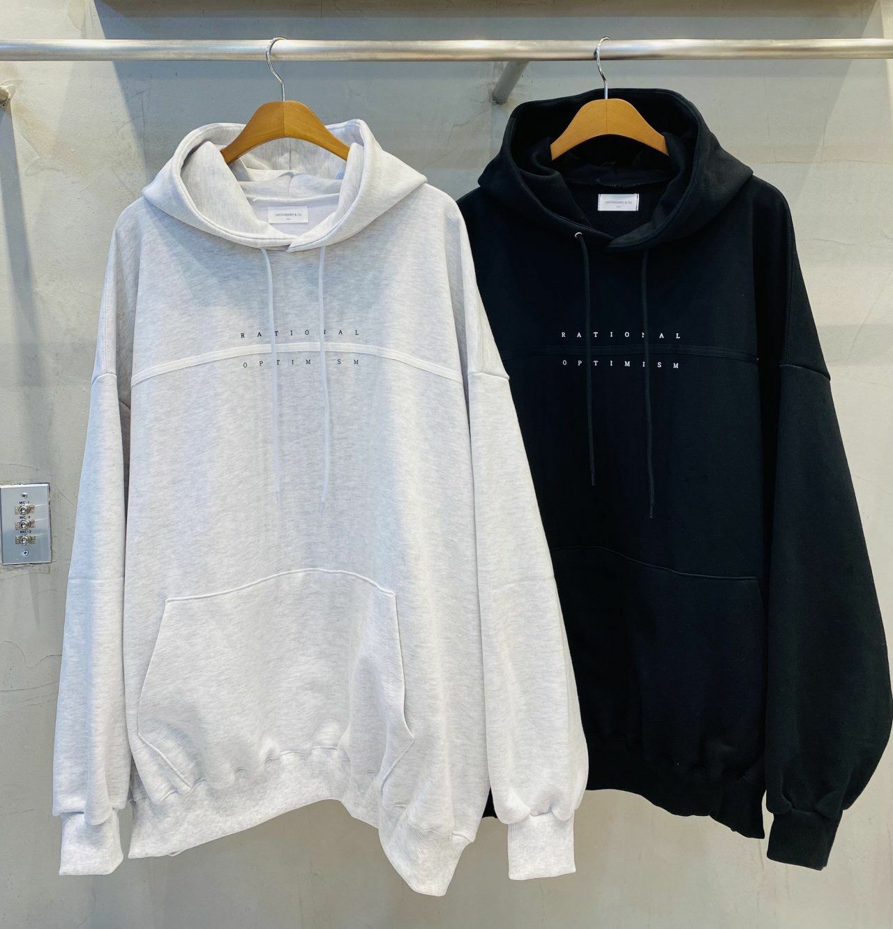 OverSize英文字連帽衛衣 UNSTANDARD-091T