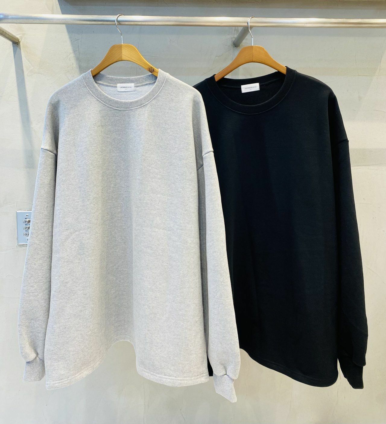 OverSize英文字衛衣 UNSTANDARD-094T