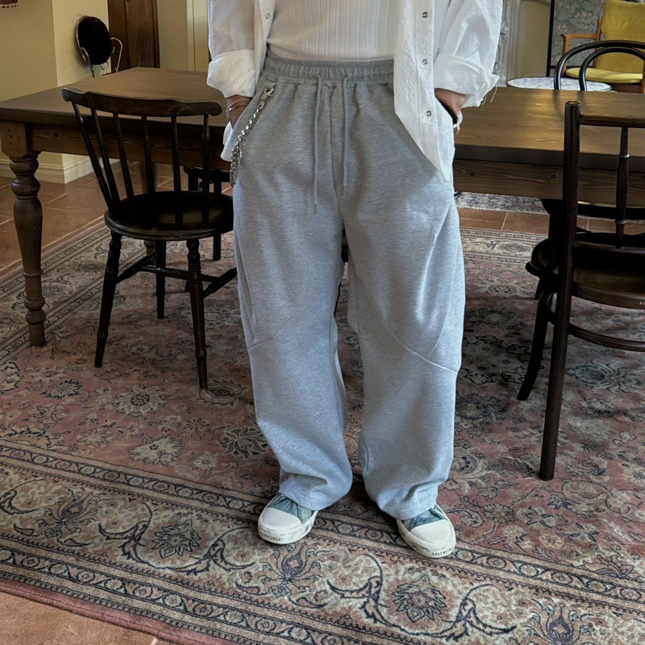 棉質鬆身褲 BY ATTENTION-262P