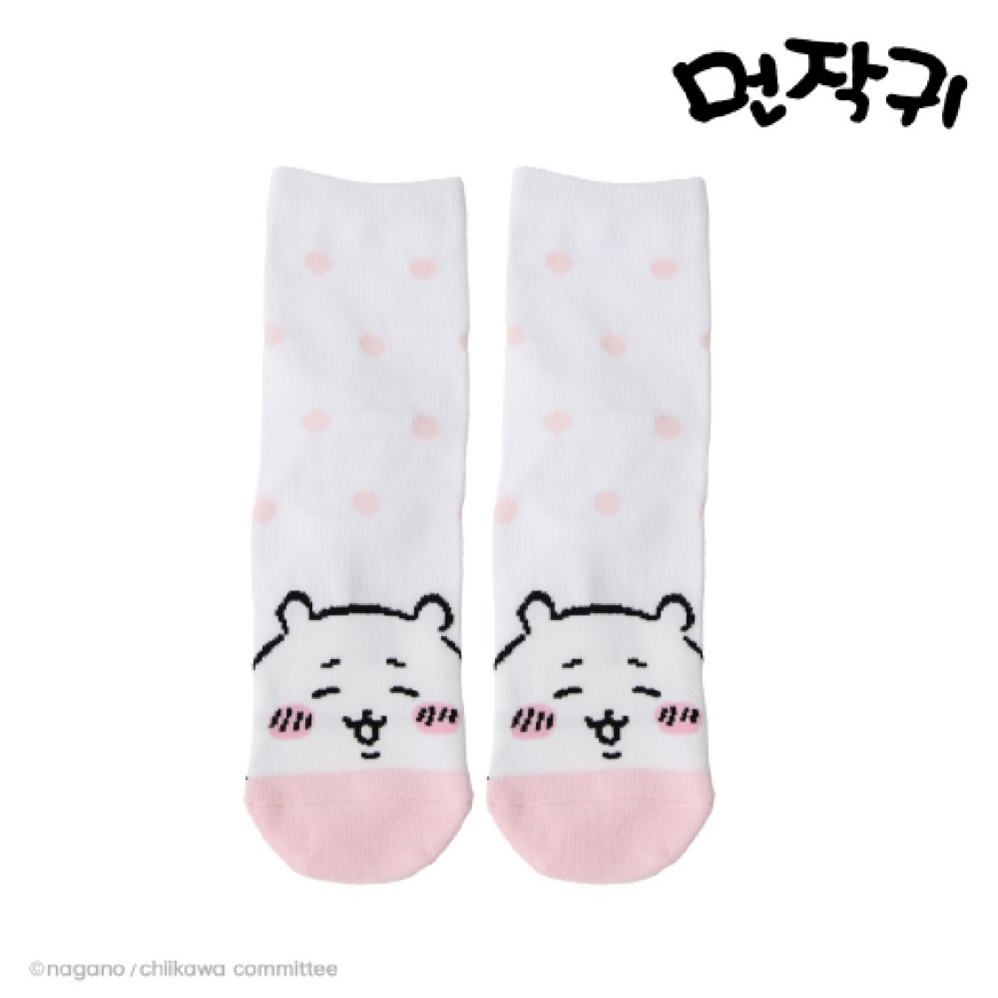 預訂｜韓國限定 Chiikawa 波點中筒襪