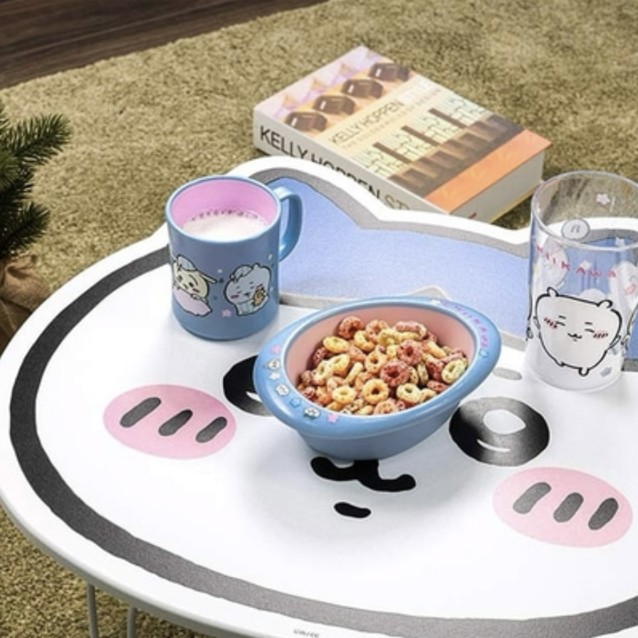 預訂｜韓國限定 八字貓 床上桌 摺疊枱