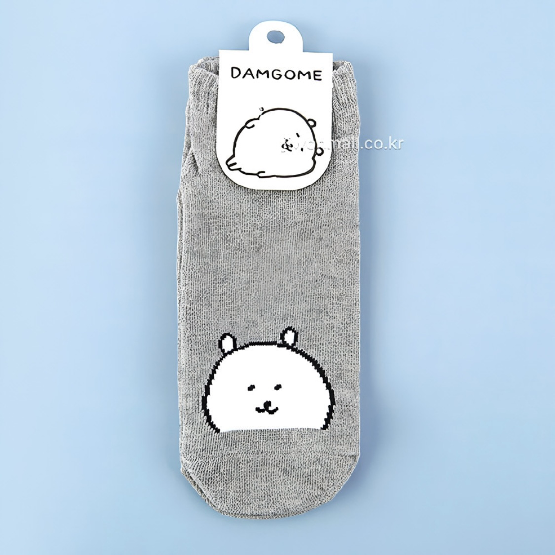 現貨｜韓國限定 白熊 灰色短襪