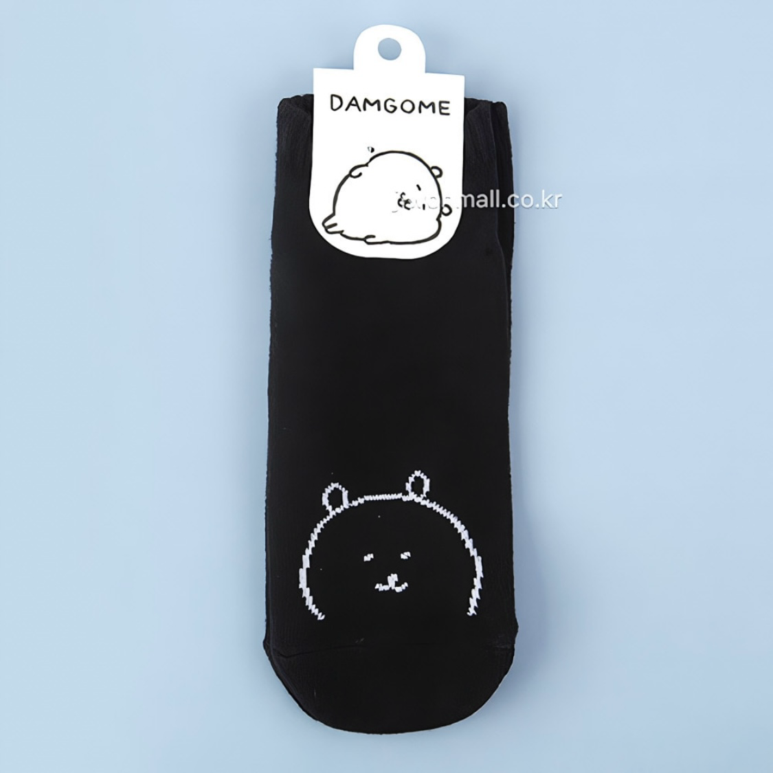 現貨｜韓國限定 白熊 黑色短襪