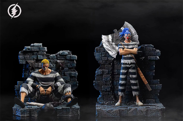 現貨GK 閃電模玩 One Piece 海賊王 監獄系列第二彈 監獄巴基
