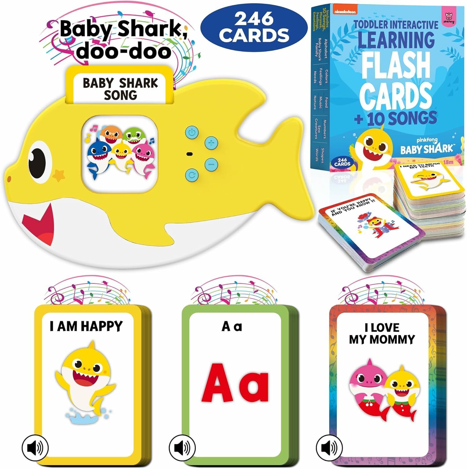 Baby shark Learning Flash card 嬰兒閃存卡
