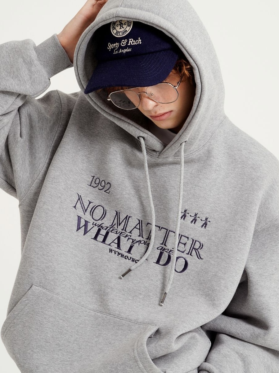 <預購> 韓國WV PROJECT電繡IDO刷毛帽T#帽T