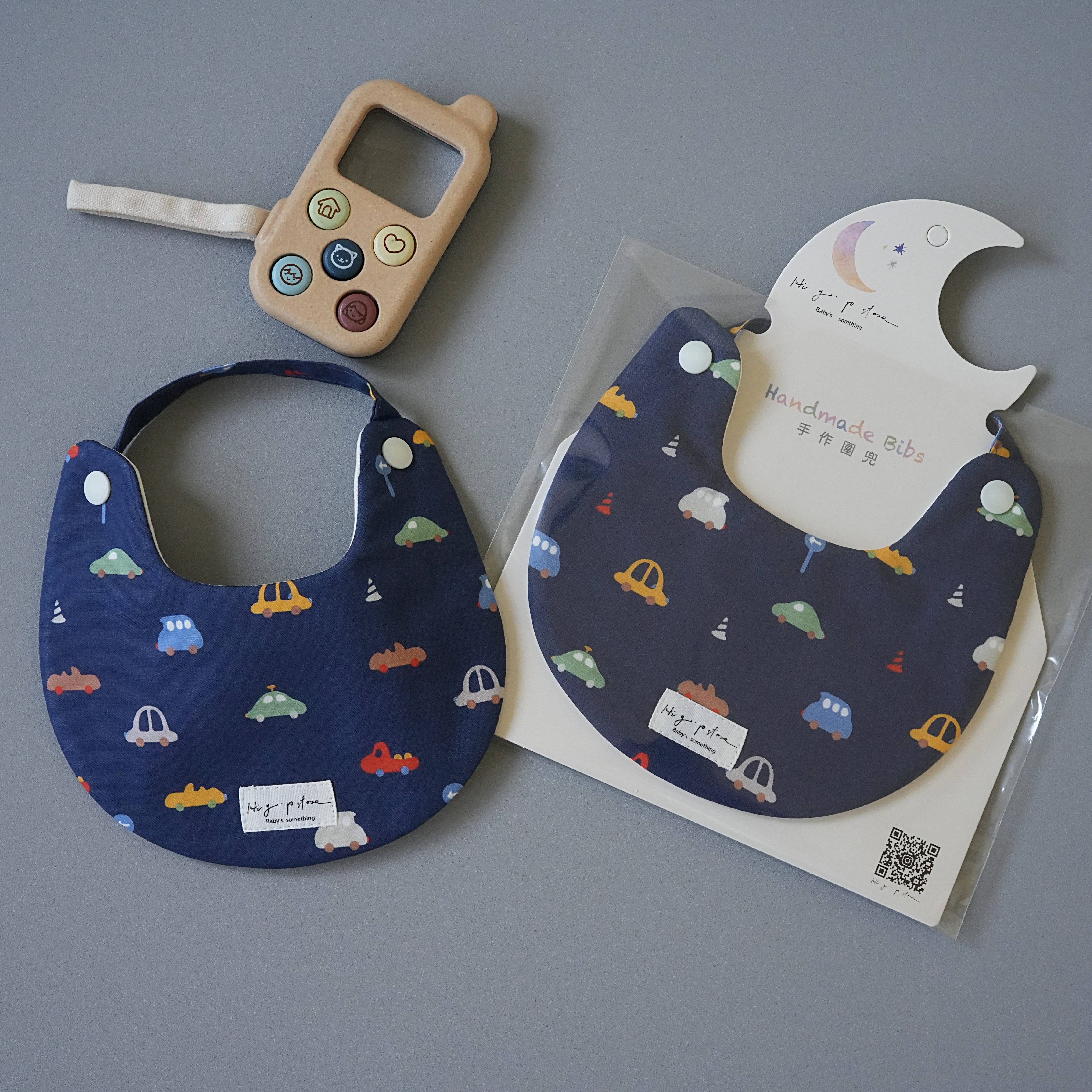 Hi Y.P store-手作圍兜-城市車車