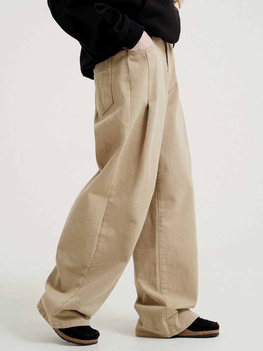 <預購> 韓國WV PROJECT LEAD LINE復古色寬褲