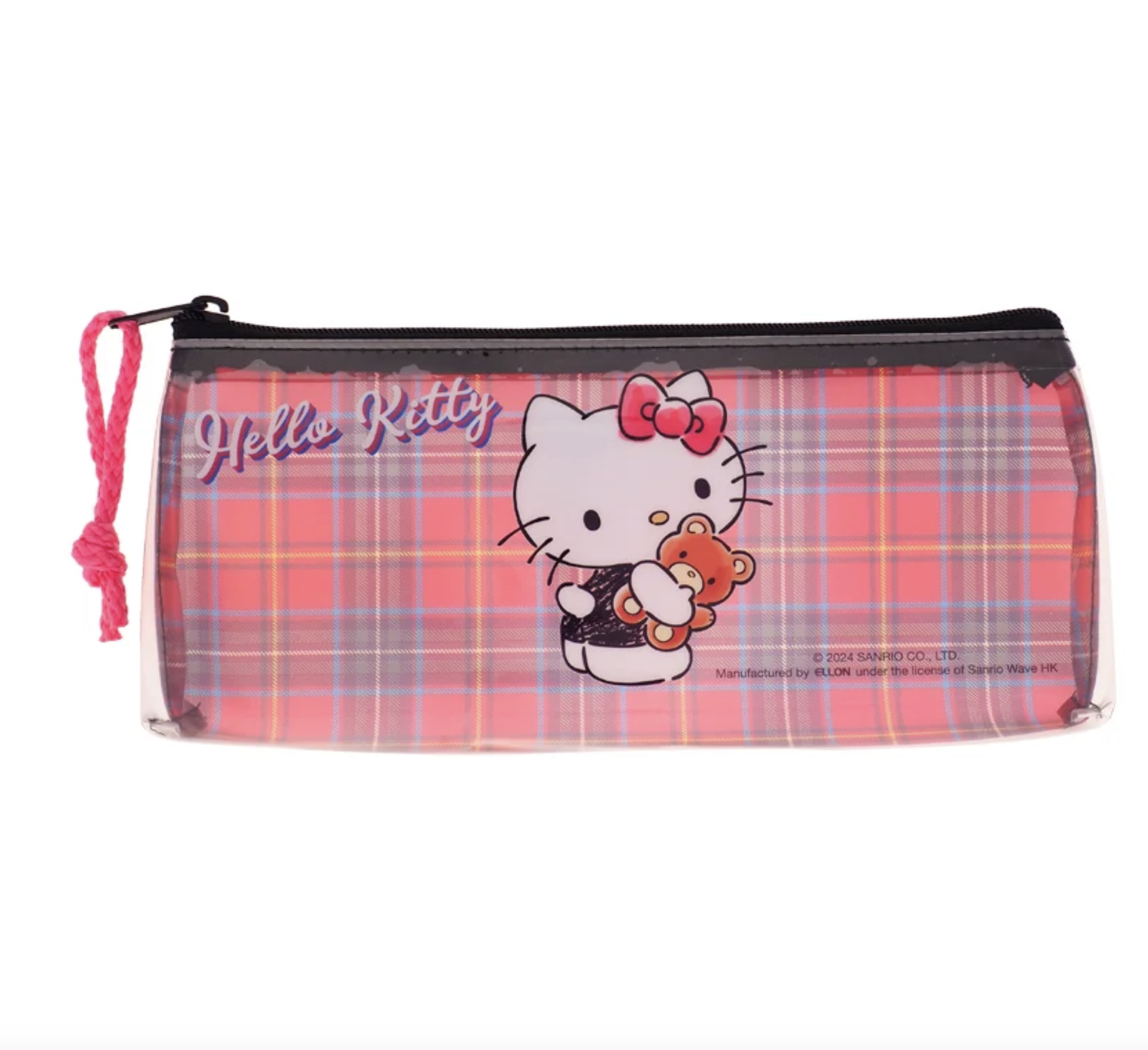 Hello Kitty PVC 透明筆袋 9-8372-1