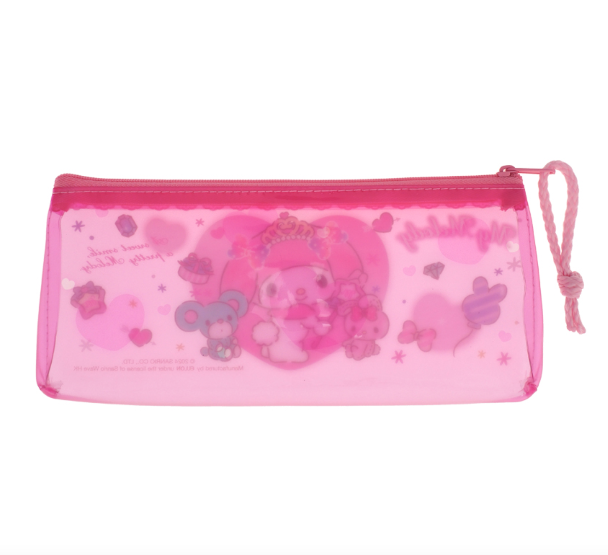 My Melody PVC 透明筆袋 9-8372-2