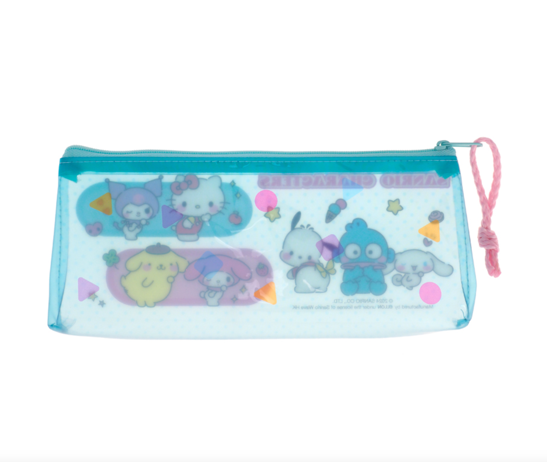 Mix Characters PVC 透明筆袋 9-8372-5