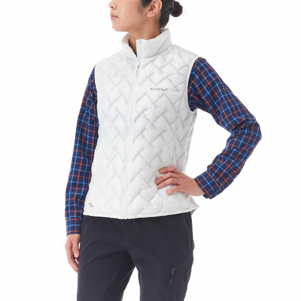 日本 Mont-Bell Plasma 1000 Down 超輕量女裝羽絨背心