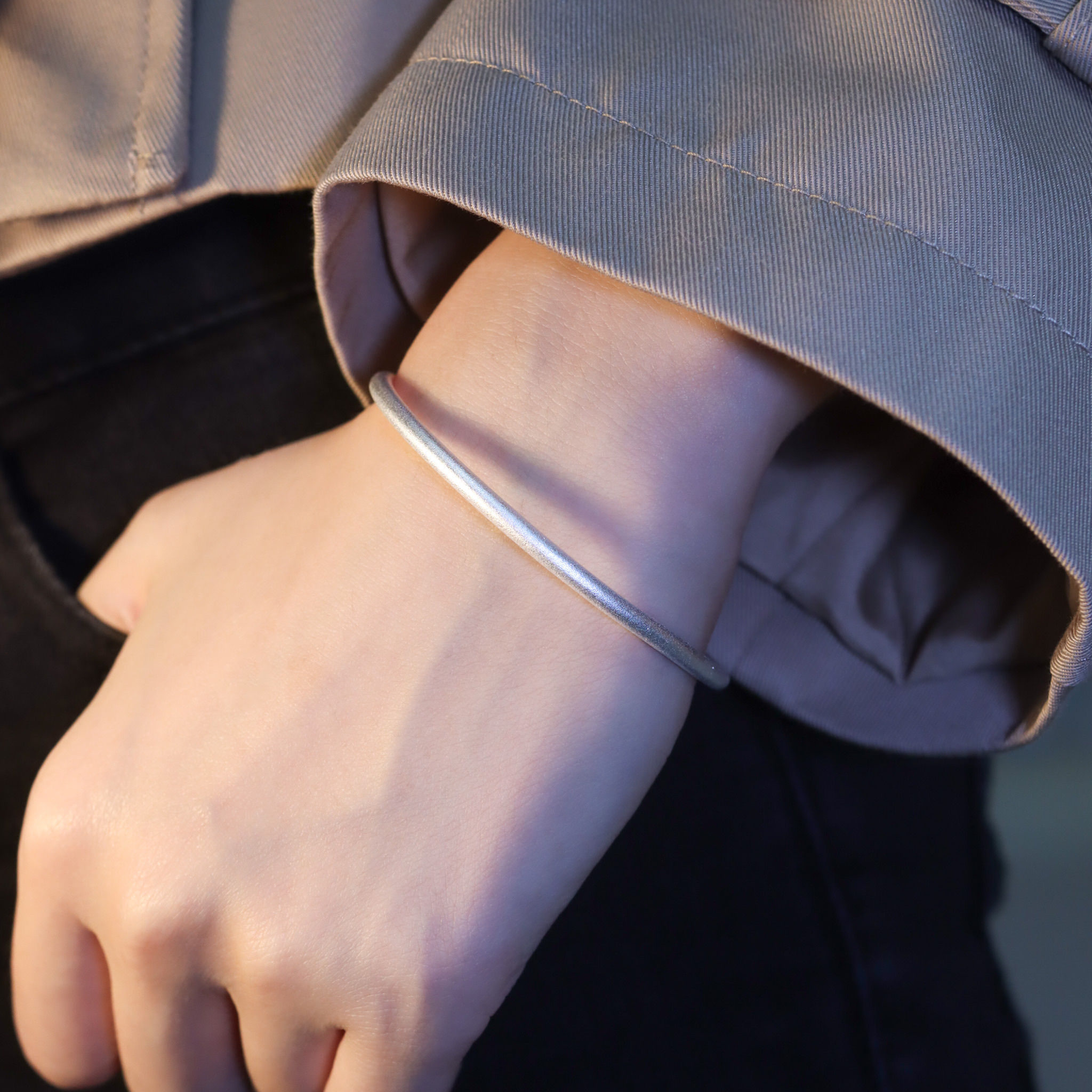 | 925銀 | 極簡約手鐲 | BR1158 |