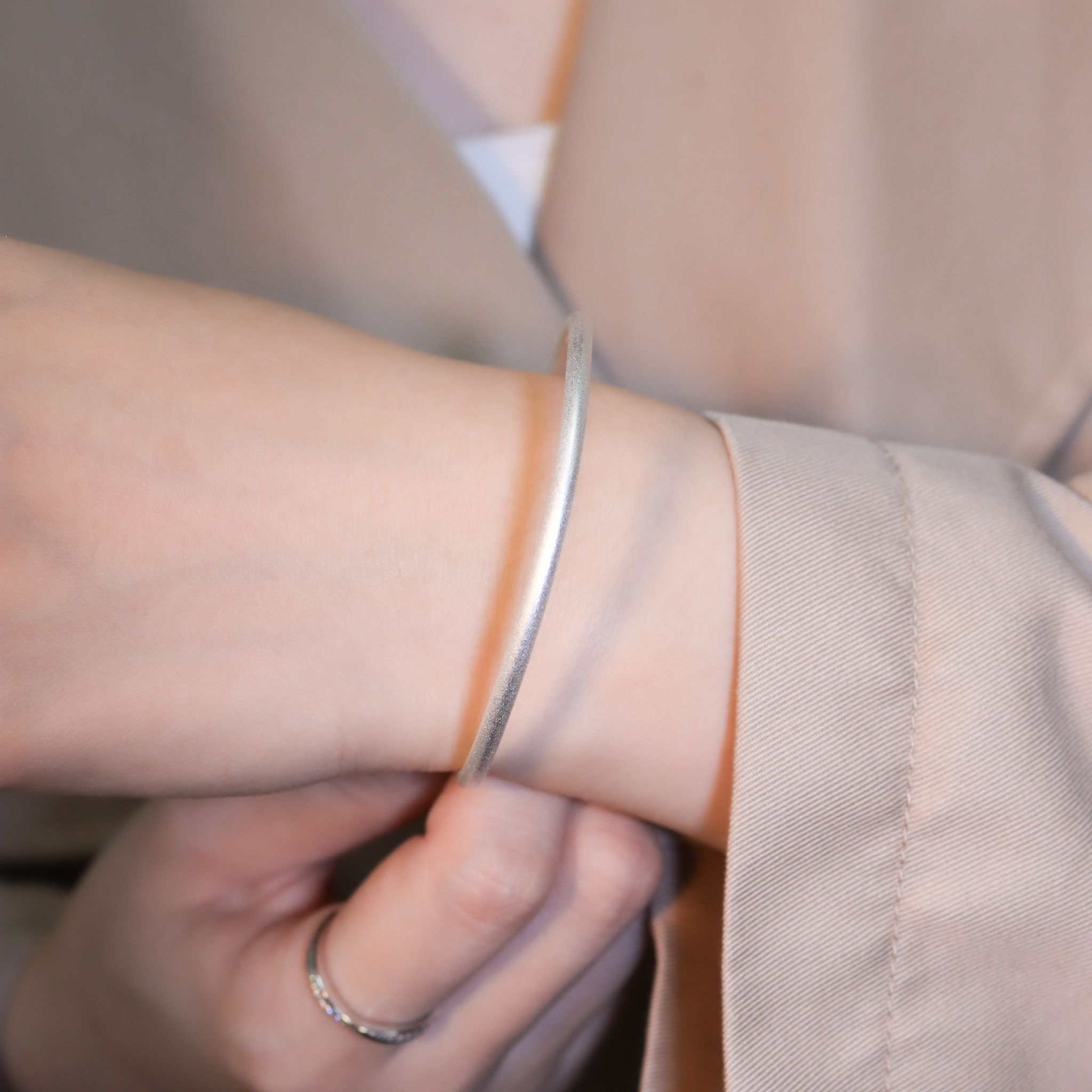 | 925銀 | 極簡約手鐲 | BR1158 |