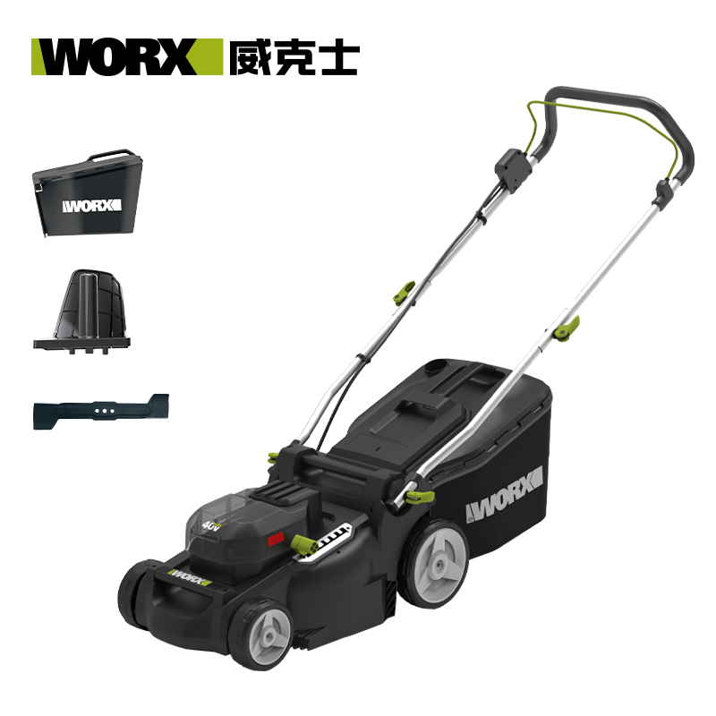 威克士｜WD737無刷手扶割草機（40V）