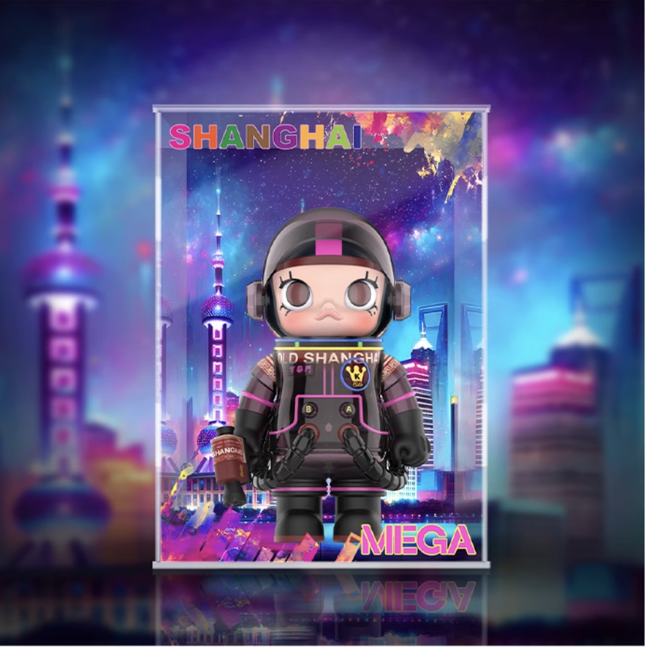 AOWOBOX] MEGA MEGA SPACE MOLLY 400% 上海百樂門展示盒