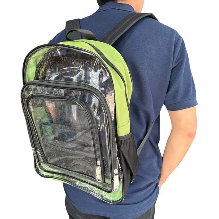 三層背負式無塵包 全透明