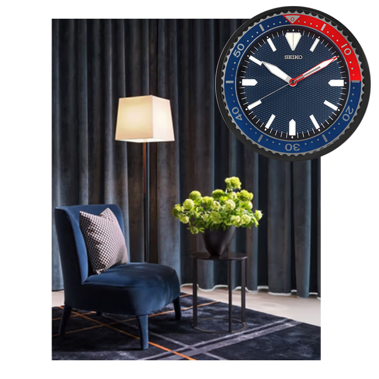 (預購)【SEIKO 日本精工】 QXA791J QXA791K 水鬼造型 質感 掃描式機芯 掛鐘 時鐘