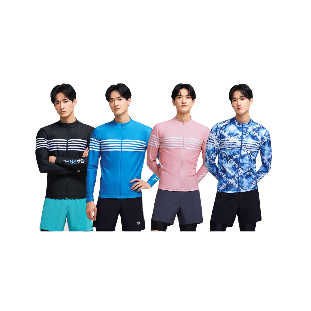 ▲BARREL 海洋系列 男款拉鍊防曬衣 斷貨