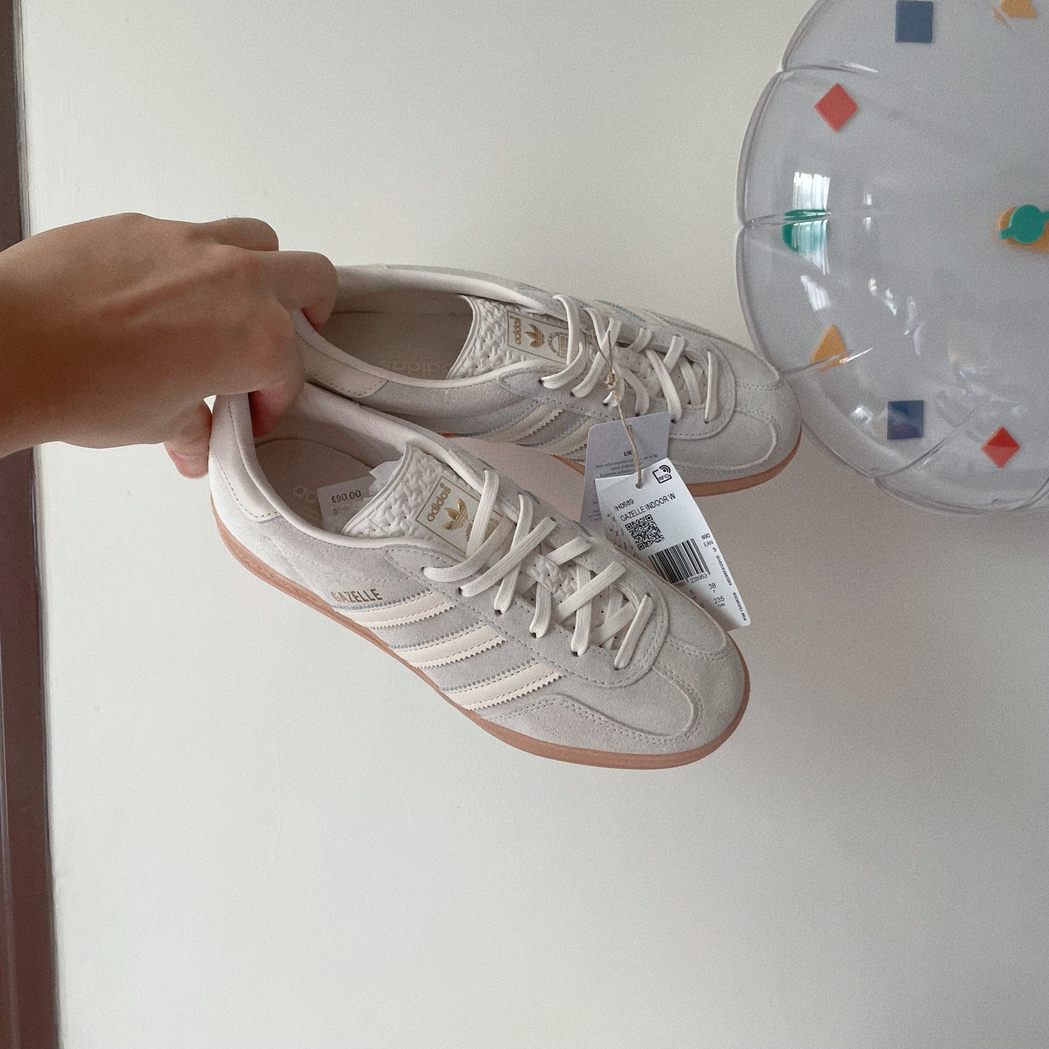 Adidas Originals Gazelle Indoor 歐洲限定 起司奶油 焦糖底 復古鞋 IH0689