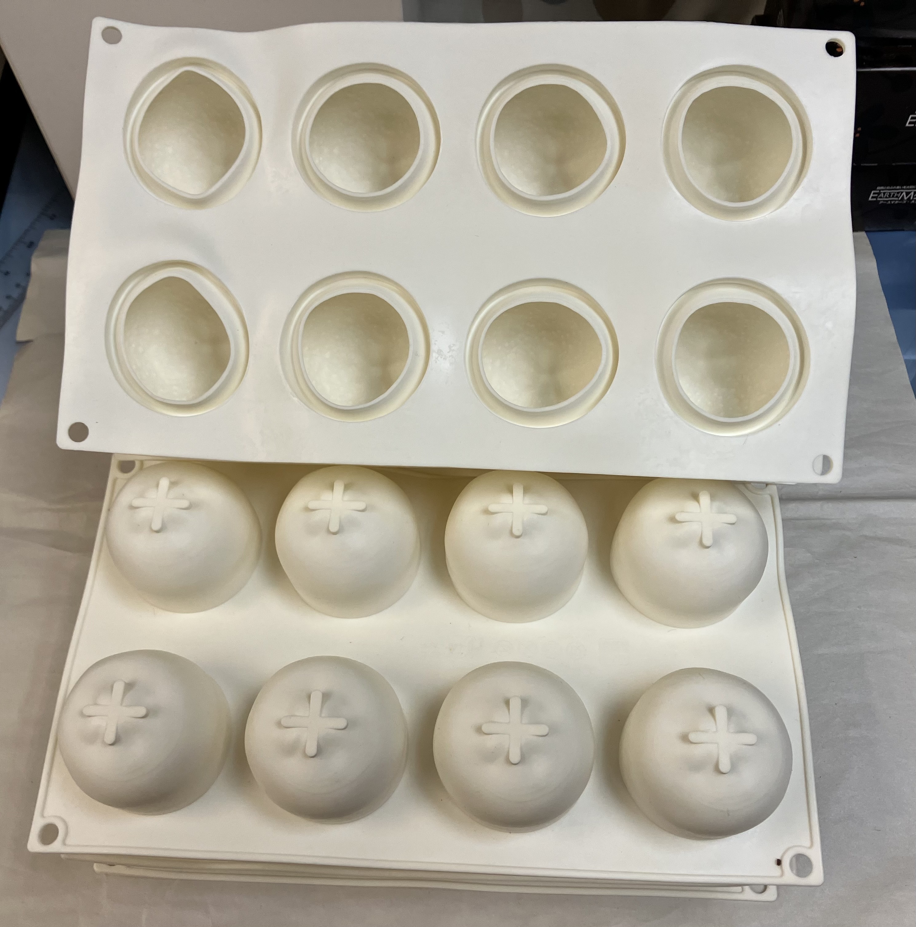 ［寄賣］蛋糕矽膠模具 - 圓紋