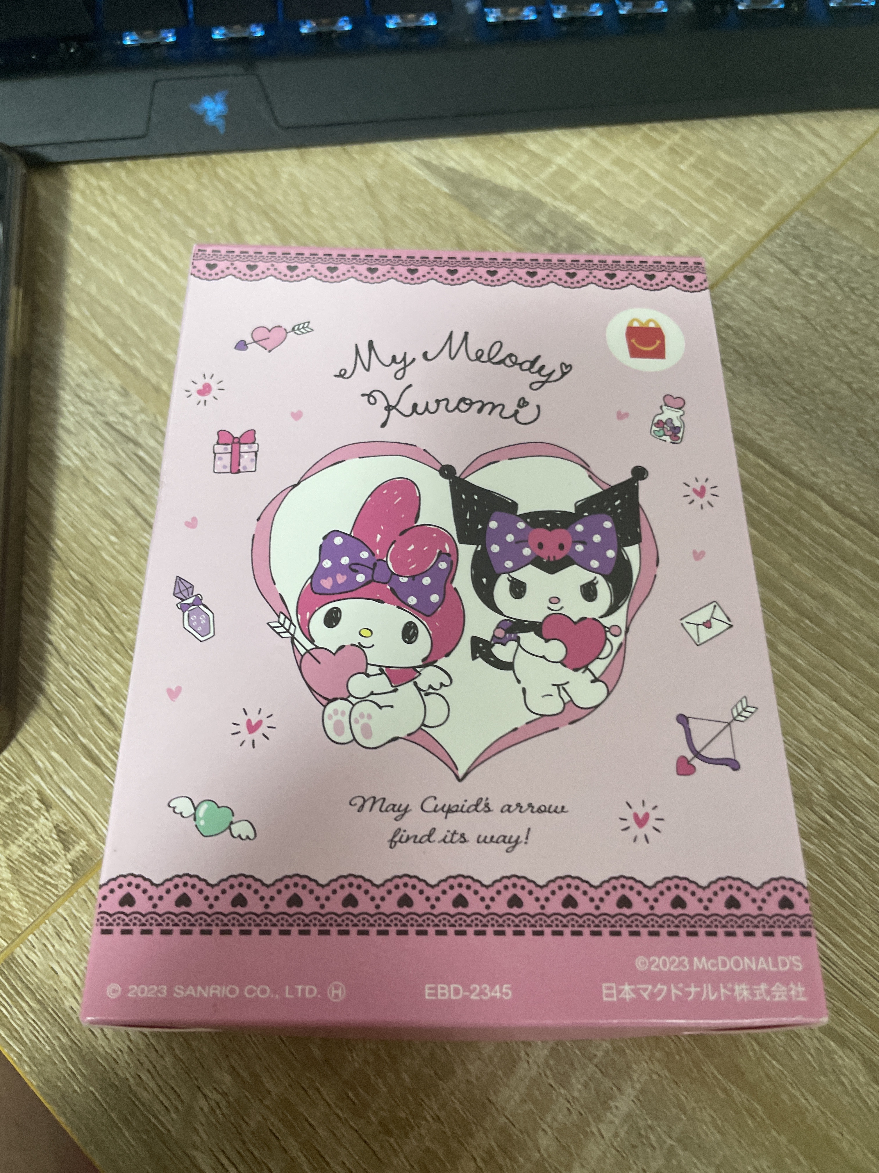 Sanrio My Melody kuromi 收納盒#121