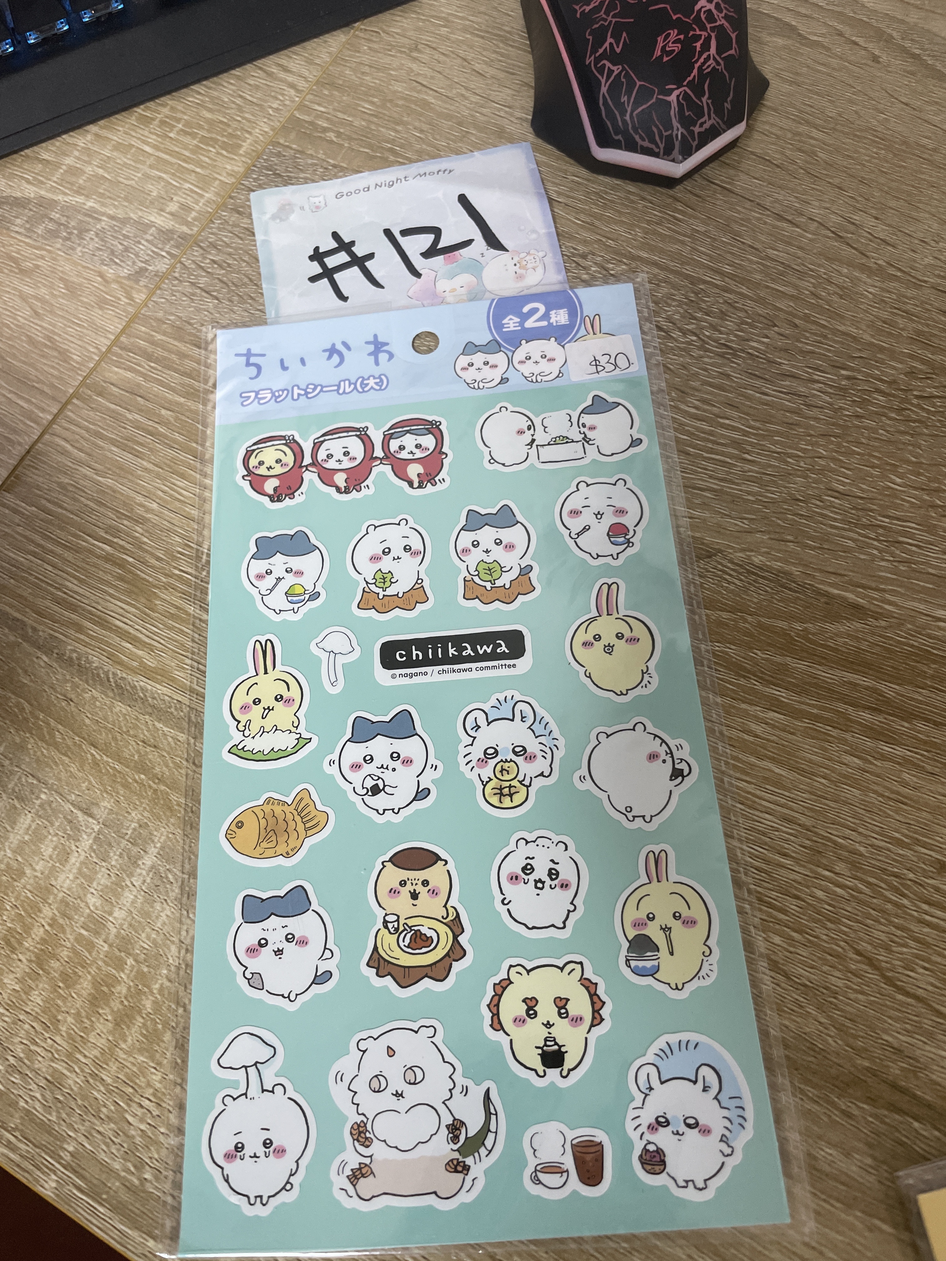 CHIIKAWA 原張 貼紙#121