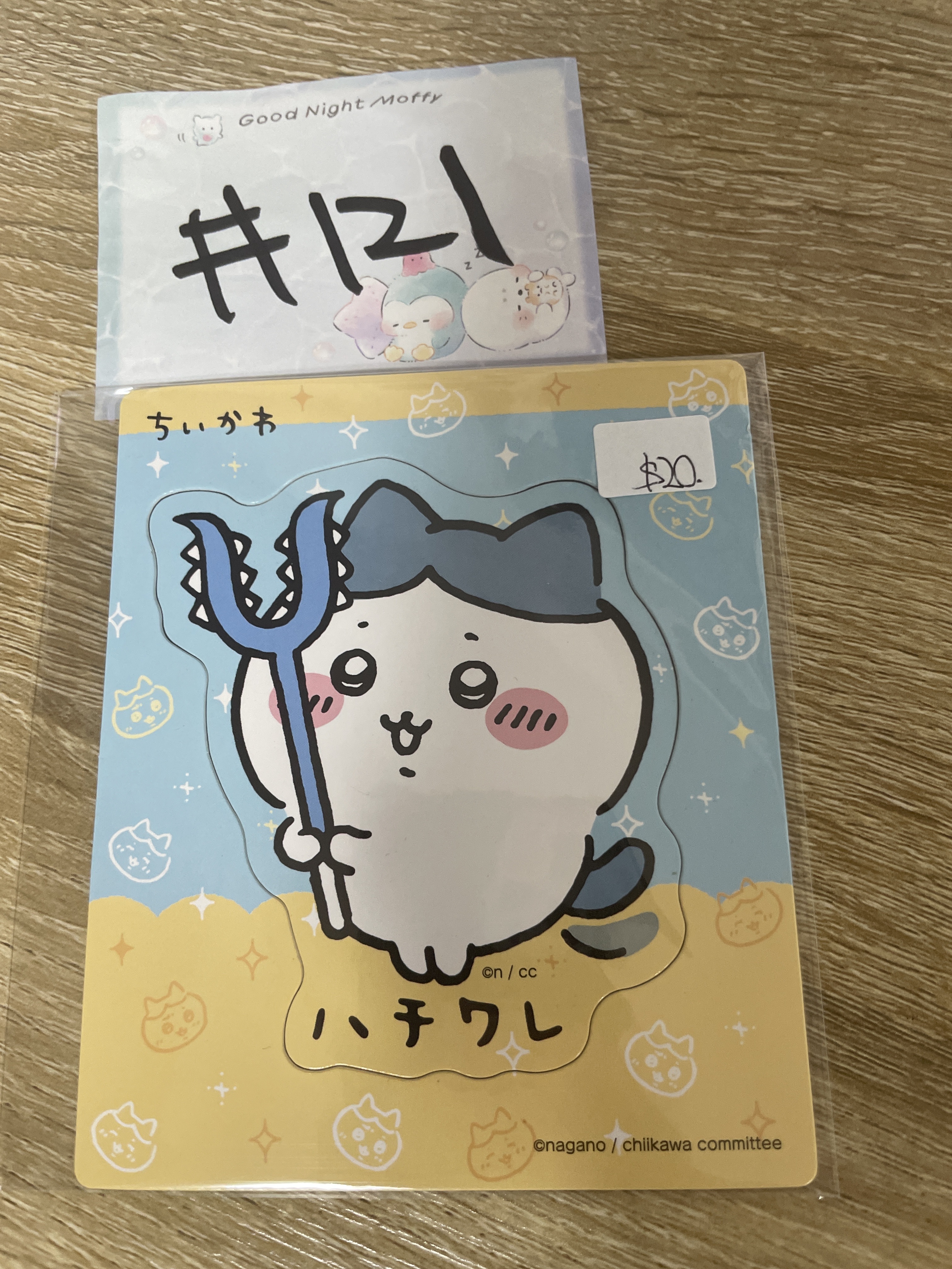 CHIIKAWA 八字貓  磁石#121